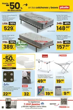 Vista previa Eroski Qué planazo válido desde el 26.03.2026 | Página: 36 | Productos: Té, Colchon, Funda, Radiador
