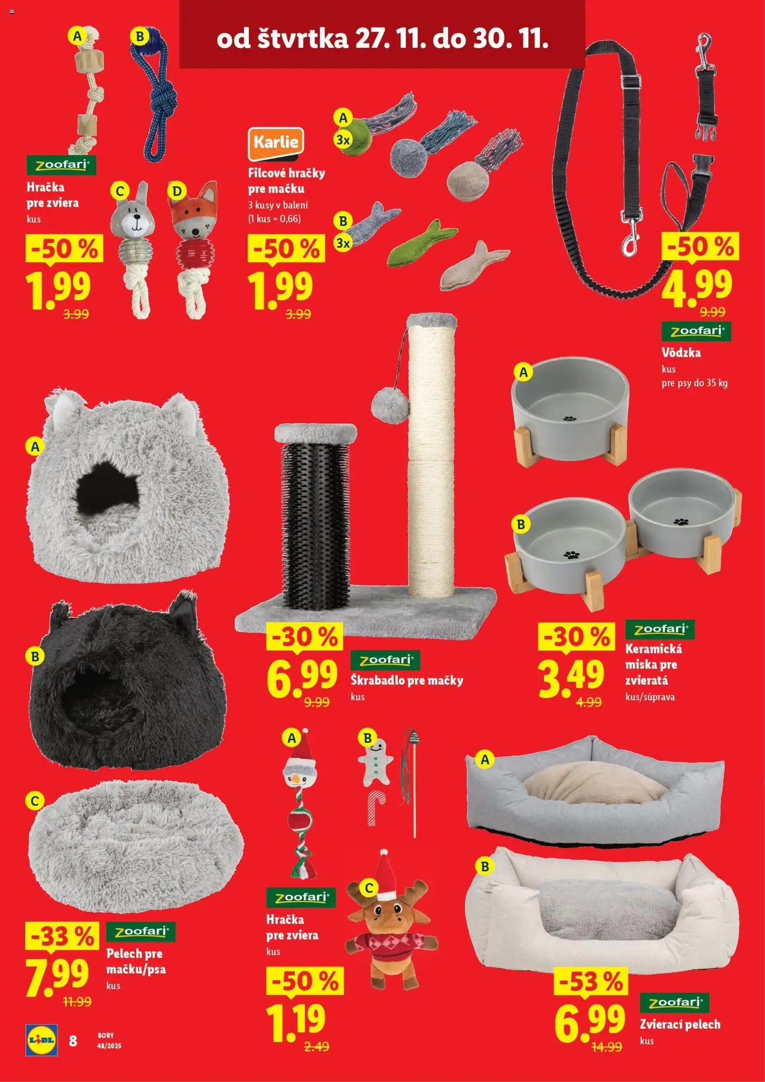 Nové Lidl akcie – leták je platný od 27.11.2025 | Strana: 8 | Produkty: Hračky