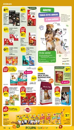 Pré-visualização COMIDA SECA C/CARNE FRESCA P/CÃO Borrego/ Frango, Comida seca para cão com carne fresca de borrego ou frango, 4kg válido de 04.11.2025 | Página: 58