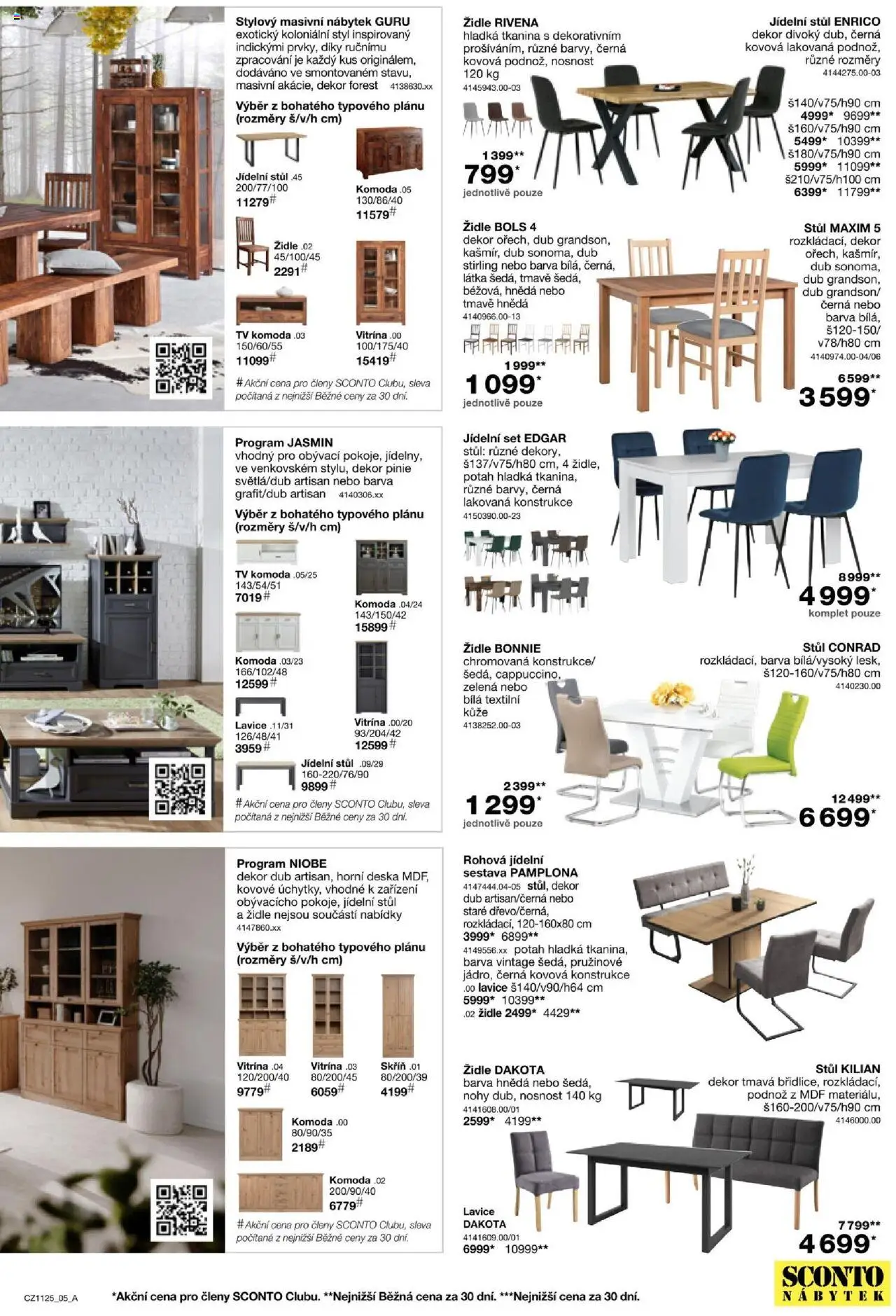 Sconto nábytek leták od 27.08.2025 | Strana: 5 | Produkty: Tv, Vitrína, Komoda, Lavice