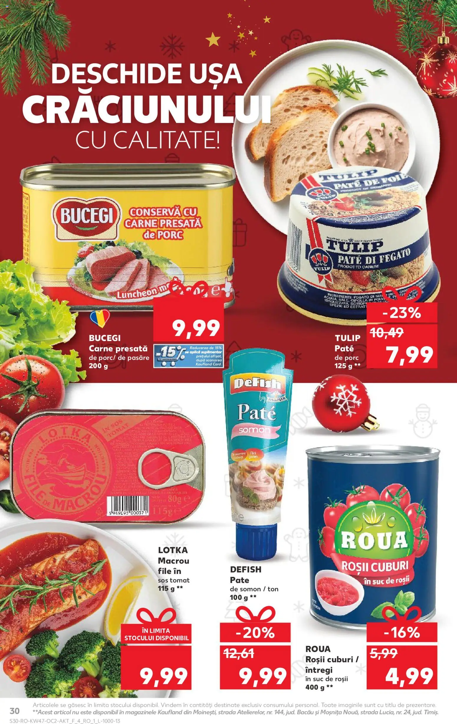 Noul catalog Kaufland – valabil de la 19.11.2025 | Pagină: 30