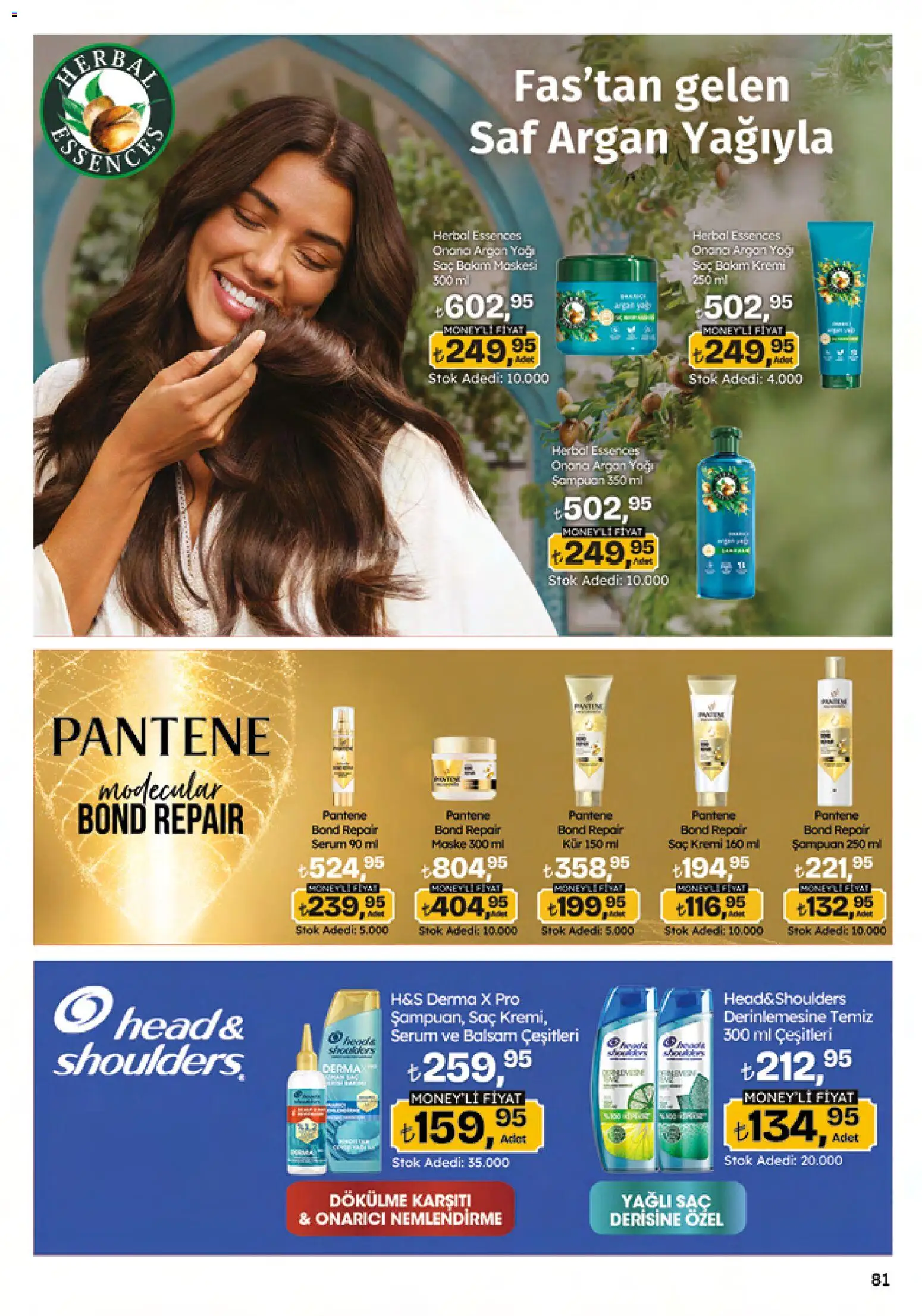 Migros Katalog - 5M Migroskop Dijital - 26.03.2026 tarihinden itibaren geçerlidir | Sayfa: 81 | Ürünler: Şampuan, Saç Kremi