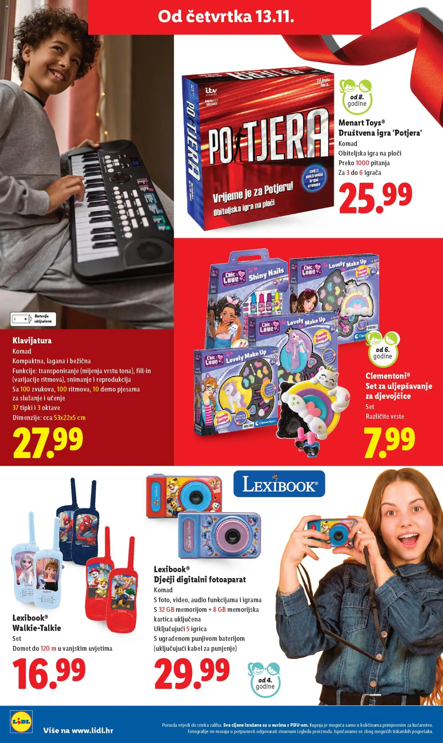 Lidl katalog | vrijedi od 13.11.2025 | Stranica: 28 | Proizvodi: Baterije, Fotoaparat, Igra, Memorijska kartica
