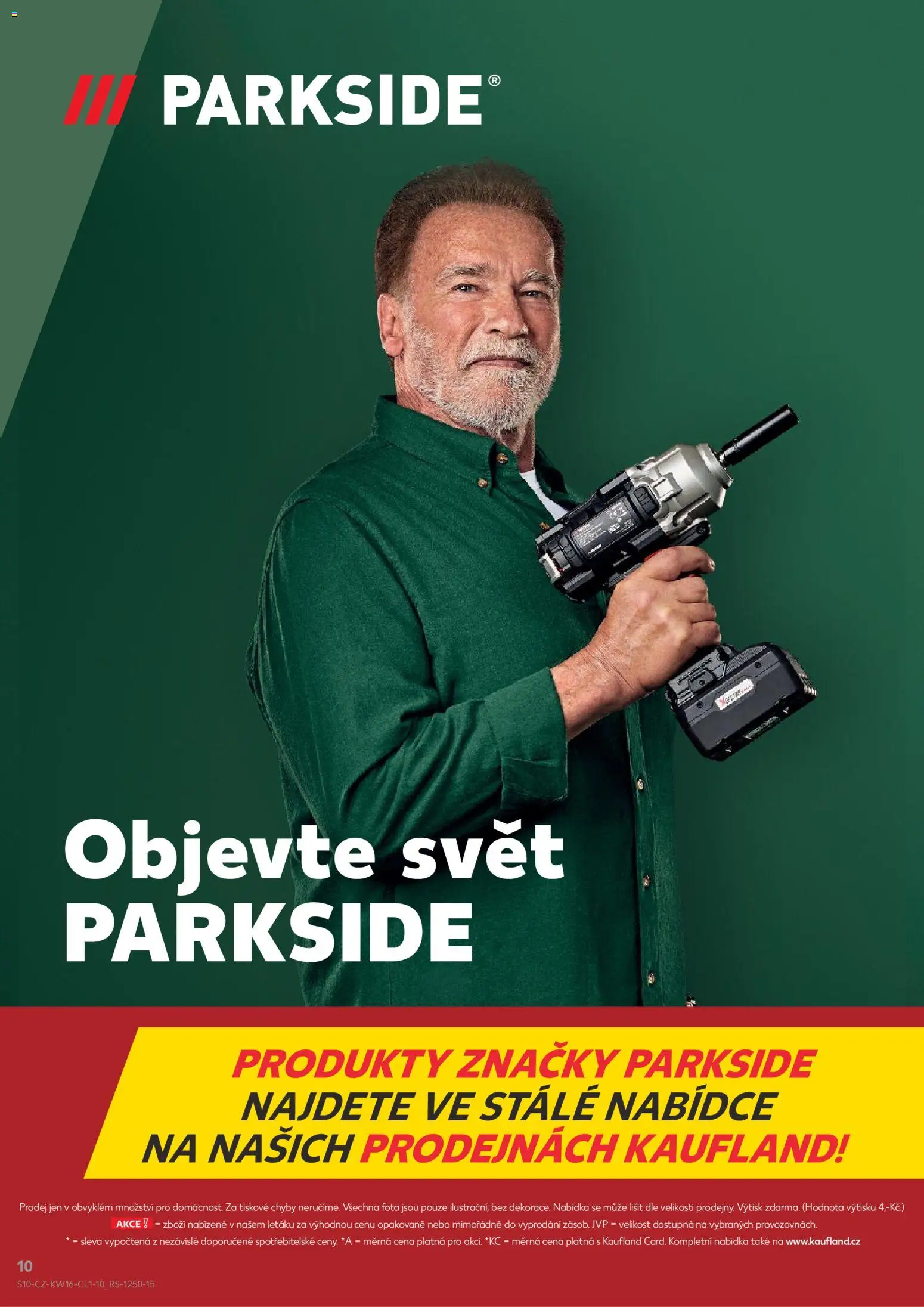 Kaufland leták - Praha 8 od 15.04.2026 | Strana: 10 | Produkty: Parkside