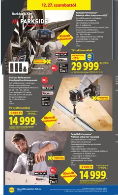 Lidl Akciós újság - amely érvényes a következő dátumtól: 27.12.2025 | Oldal: 28