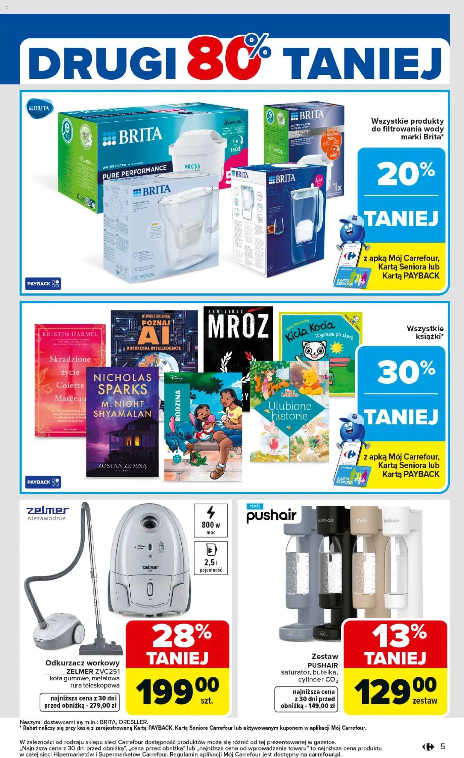 Carrefour Gazetka od 23.02.2026 | Strona: 7 | Produkty: Karta, Odkurzacz