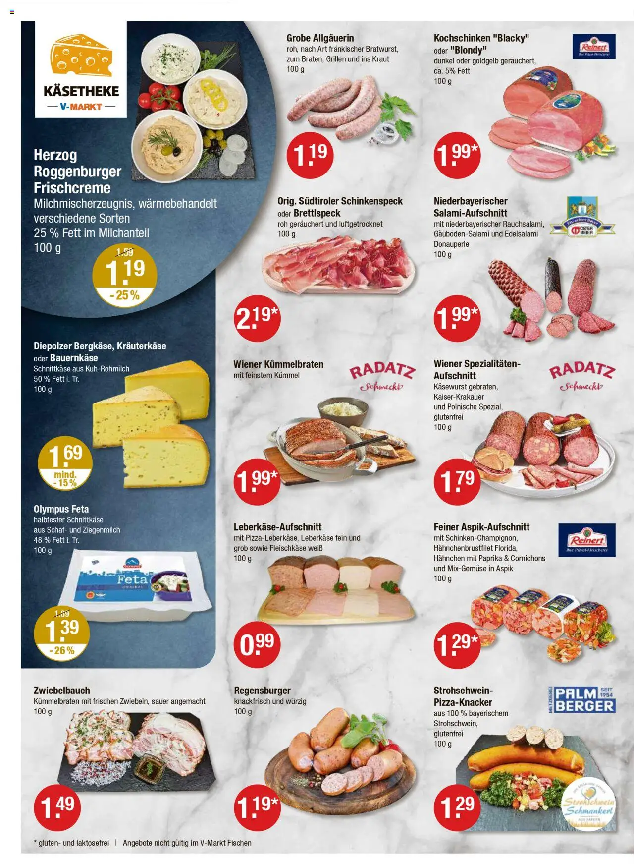 V-Markt - Oberbayern - gültig ab dem 24.07.2025 | Seite: 2 | Produkte: Hahnchen, Feta, Paprika, Kraut
