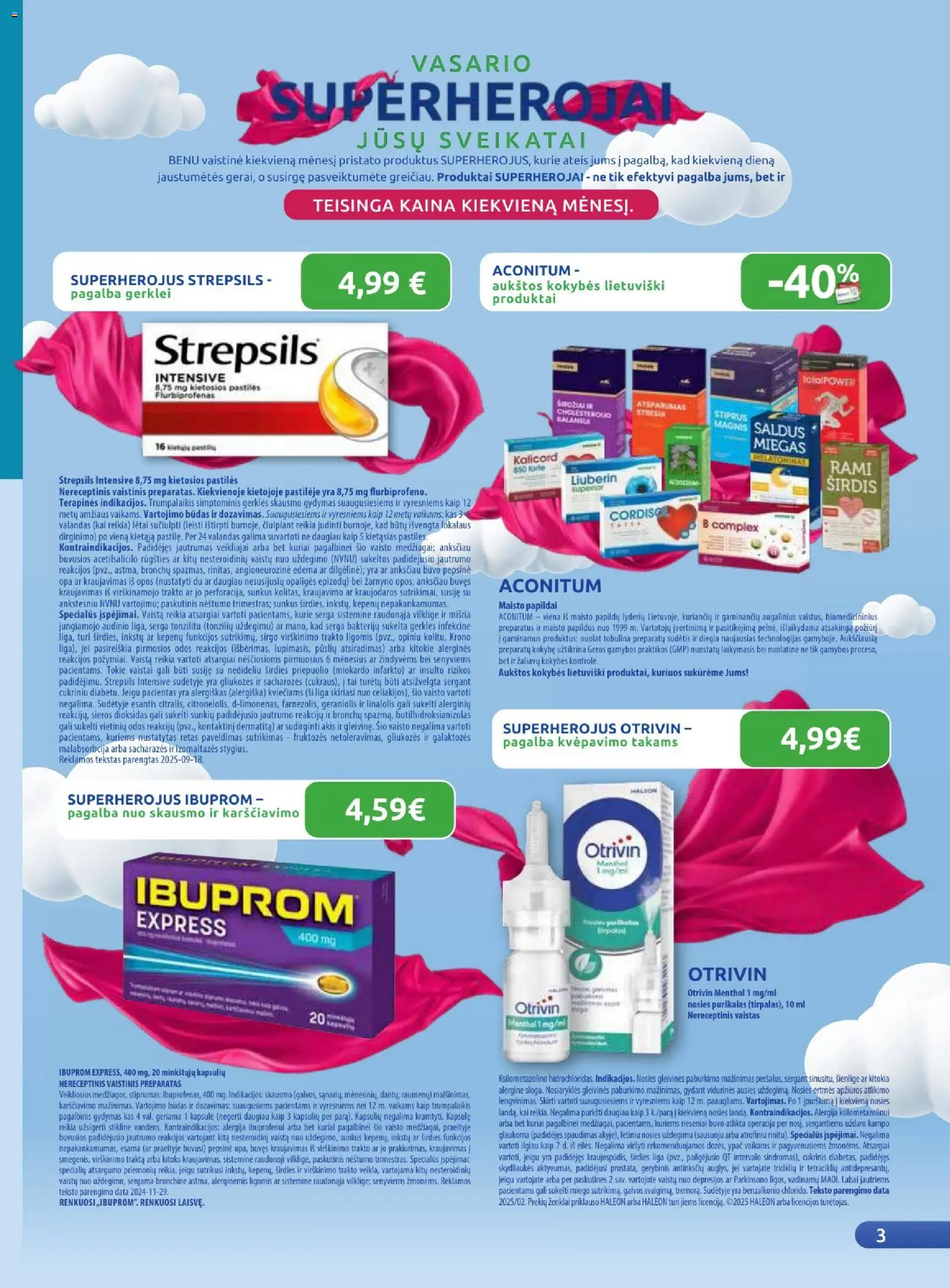 BENU akcijos nuo 01.02.2026 | Puslapis: 3