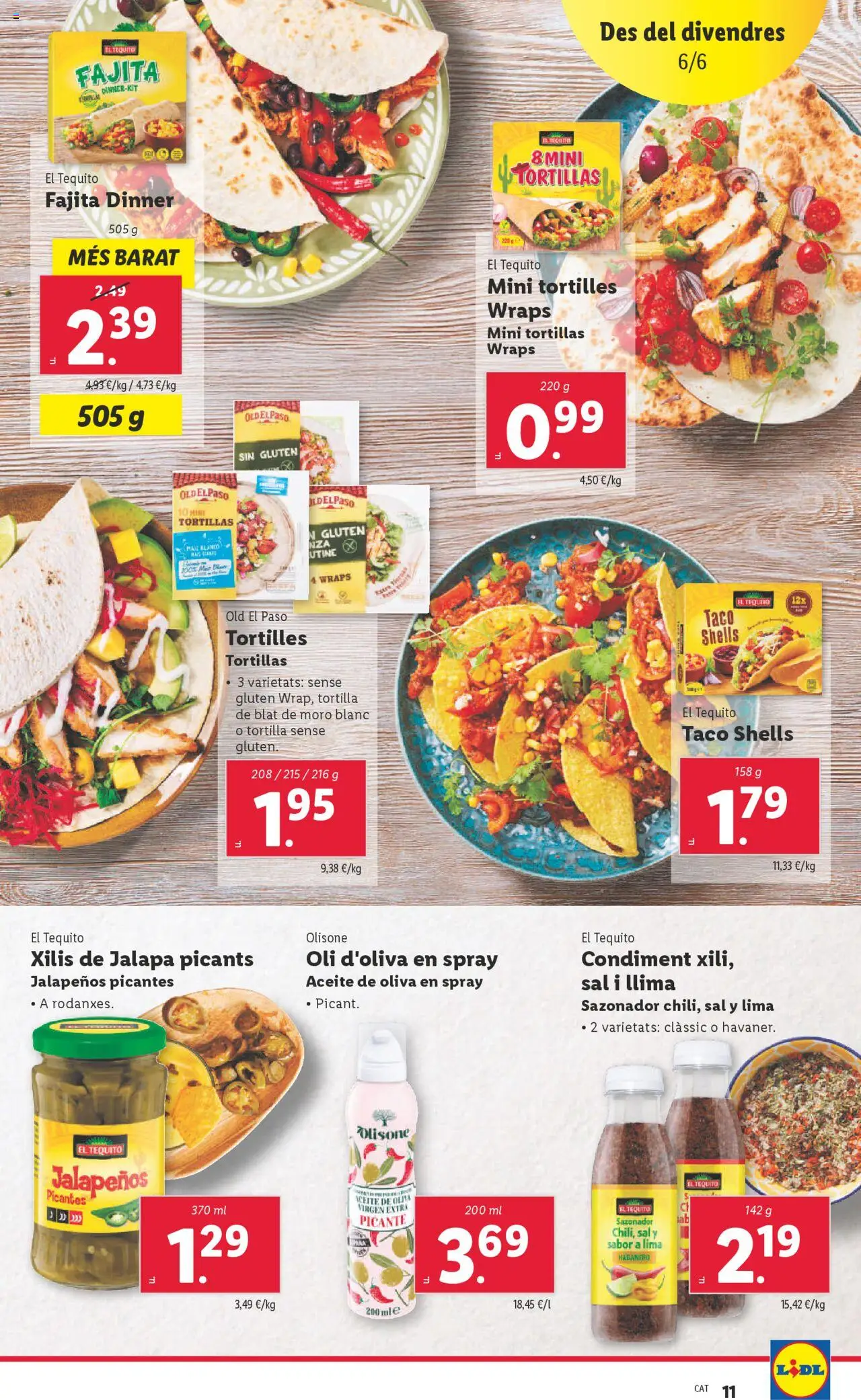 Lidl catálogo BCN │ válido desde el 02.06.2025 | Página: 23 | Productos: Lima, Aceite, Sazonador, Aceite de oliva