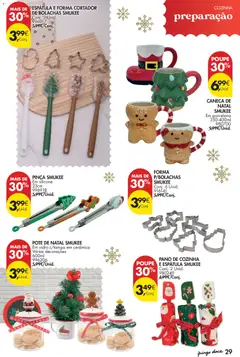 Pré-visualização ESPÁTULA E FORMA CORTADOR DE BOLACHAS SMUKEE, Conj. 2 Unid. válido de 11.11.2025 | Página: 29 | Produtos: Espátula, Cortador, Bolachas, Caneca