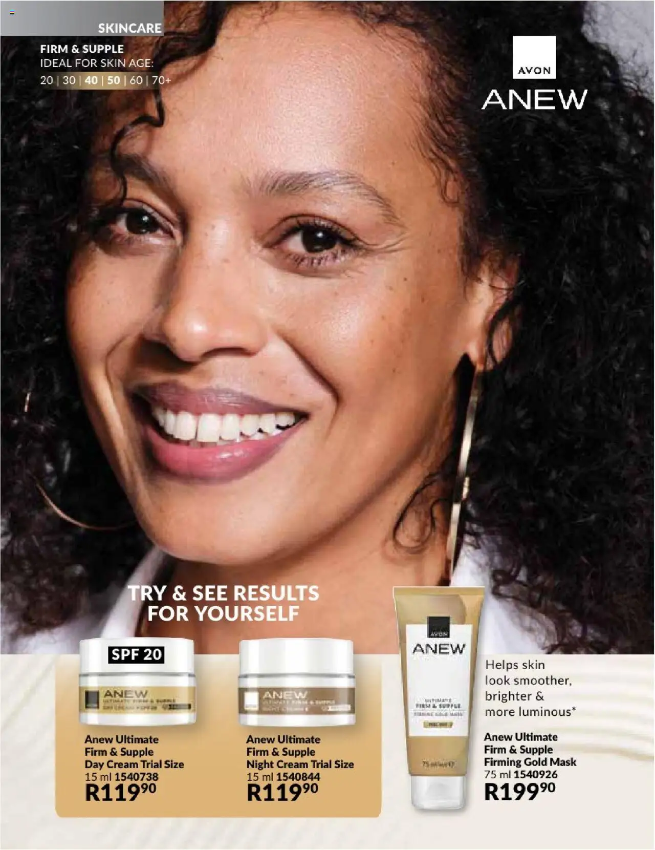 AVON Catalogue  │ valid from 01.08.2025 | Page: 92 | Products: Mask, Cream, Night cream, Day cream