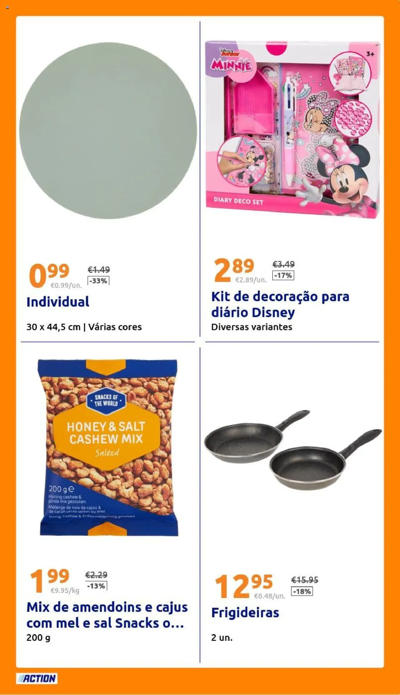 Action - Action PT week 42 2025 │ válido de 15.10.2025 | Página: 25 | Produtos: Amendoins, Sal, Mel