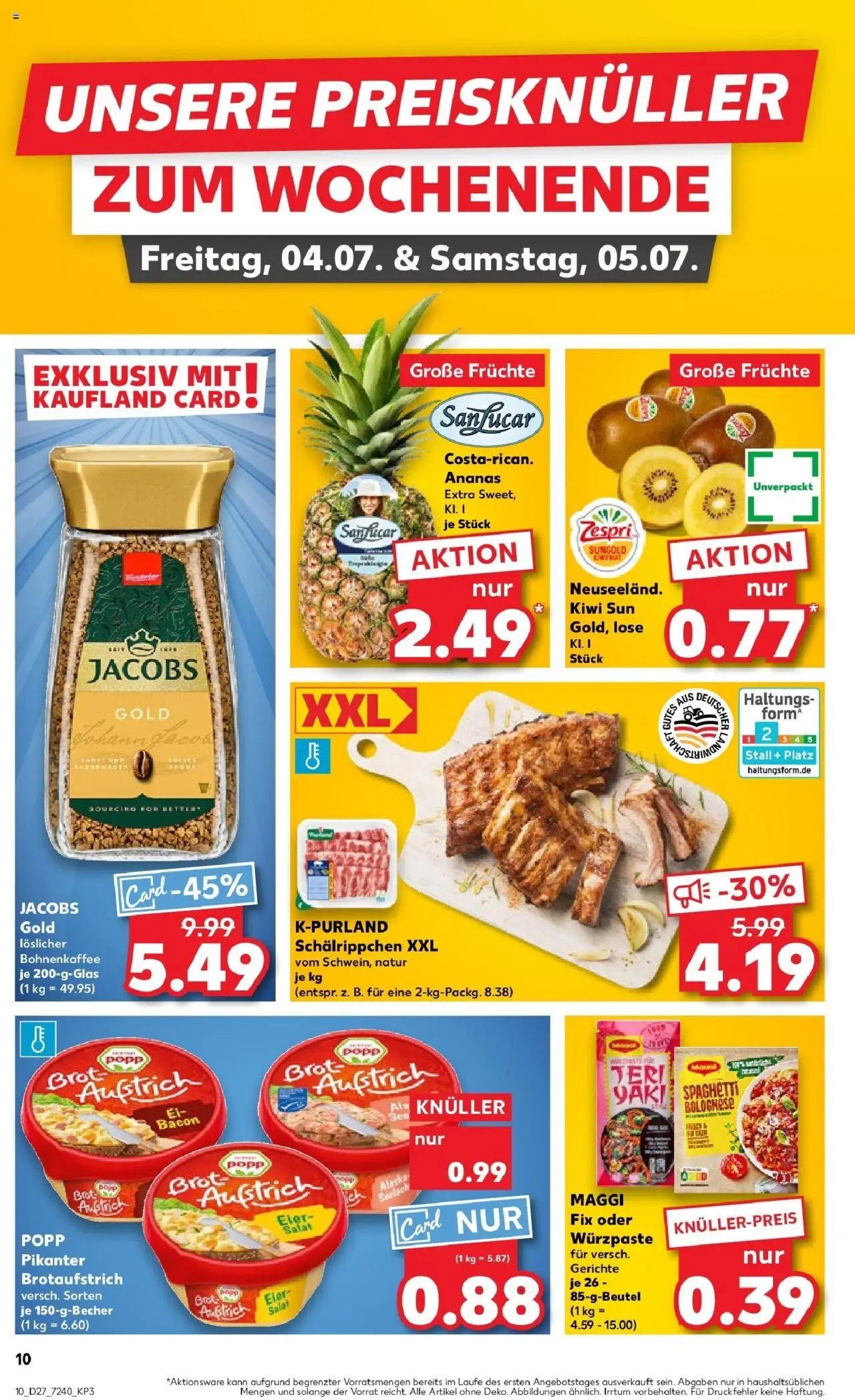 Kaufland prospekt Wetzlar	 - gültig ab dem 06.07.2025 | Seite: 25 | Produkte: Maggi, Ananas, Brot, Salat