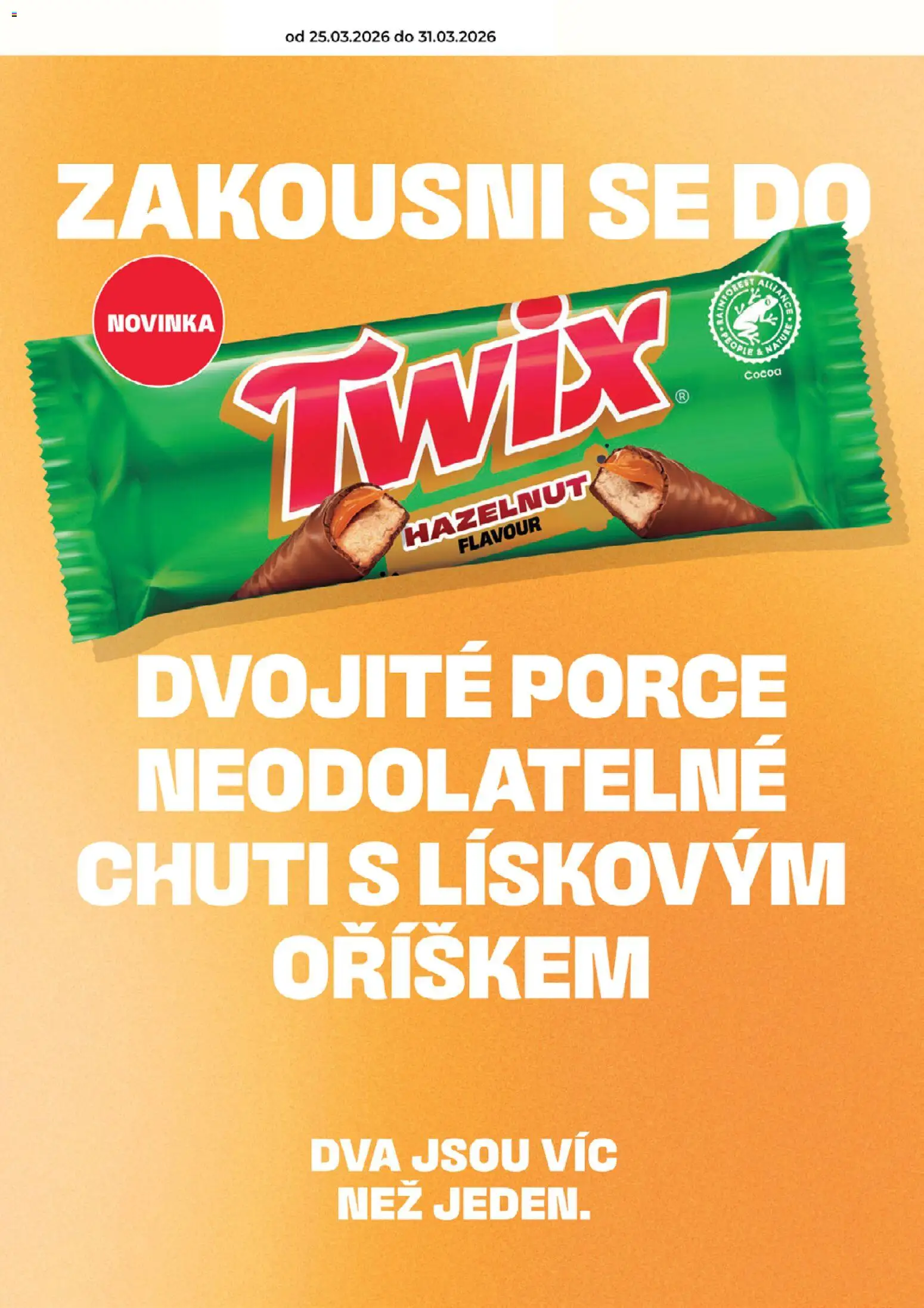 Tamda Foods leták od 25.03.2026 | Strana: 62 | Produkty: Twix