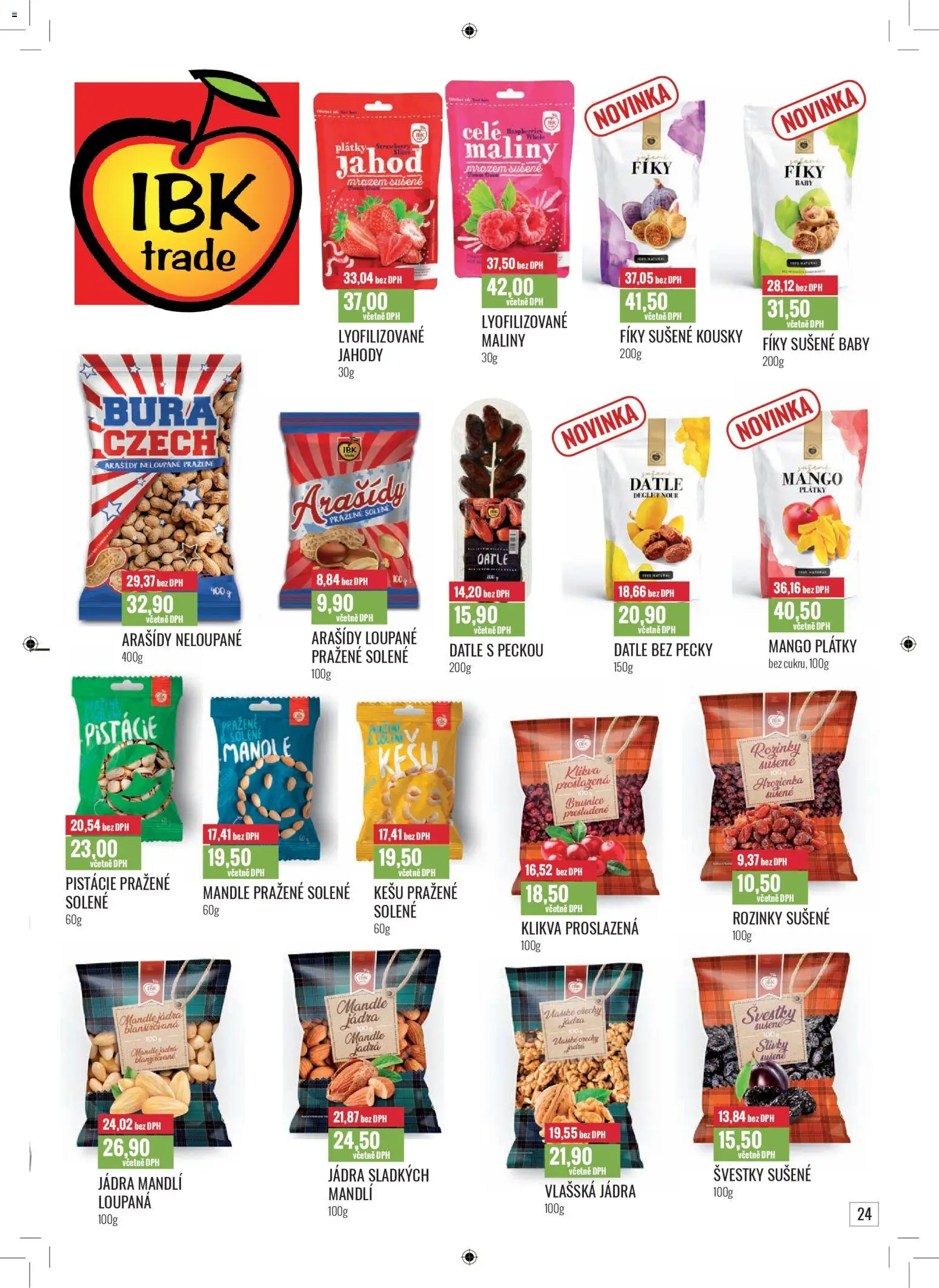 Ratio leták od 01.11.2025 | Strana: 25 | Produkty: Kešu, Jahody, Ořechy, Brusnice