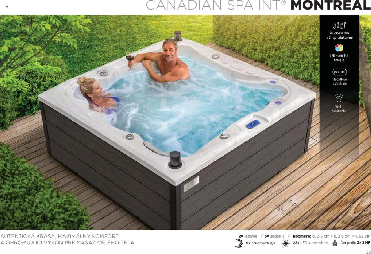 Mountfield prémiové bazény │ platný od 15.08.2025 | Strana: 39 | Produkty: Čerpadlo, Led