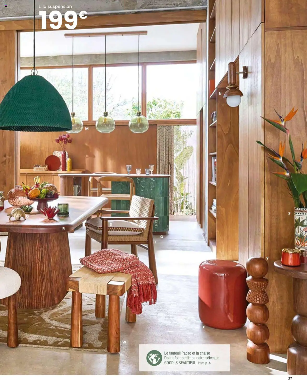 {H1} | Page: 29 | Produits: Donut, Fauteuil, Chaise