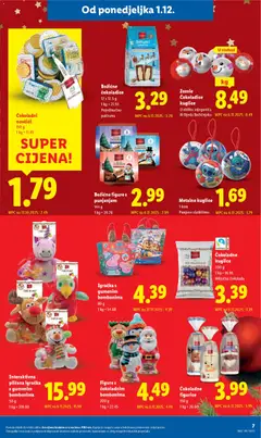 Katalog Lidl - Pregled kataloga iz trgovine Lidl, vrijedi od 01.12.2025 | Stranica: 7 | Proizvodi: Čokolada