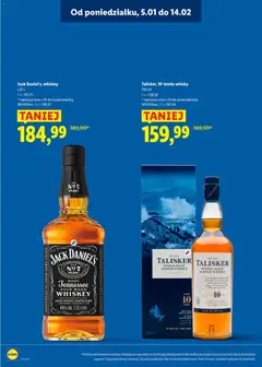Pogląd oferty "Talisker, 10-letnia whisky, 700 ml" - ważna od 05.01.2026 | Strona: 10