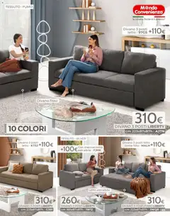 Anteprima del volantino Mondo Convenienza Pocket Gennaio catalogo valido a partire dal 04.01.2026 | Pagina: 45 | Prodotti: Letto, Divano