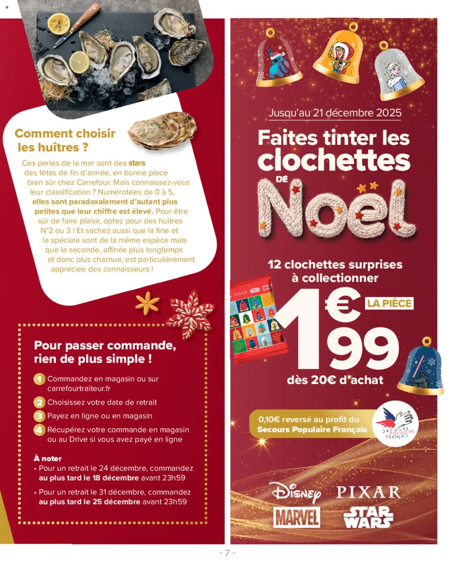 {H1} | Page: 7 | Produits: Mais, Huîtres