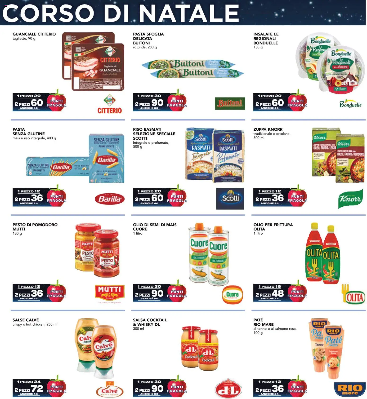 Volantino Esselunga S del 01.12.2025 | Pagina: 7 | Prodotti: Pomodoro, Olio, Pasta, Mutti