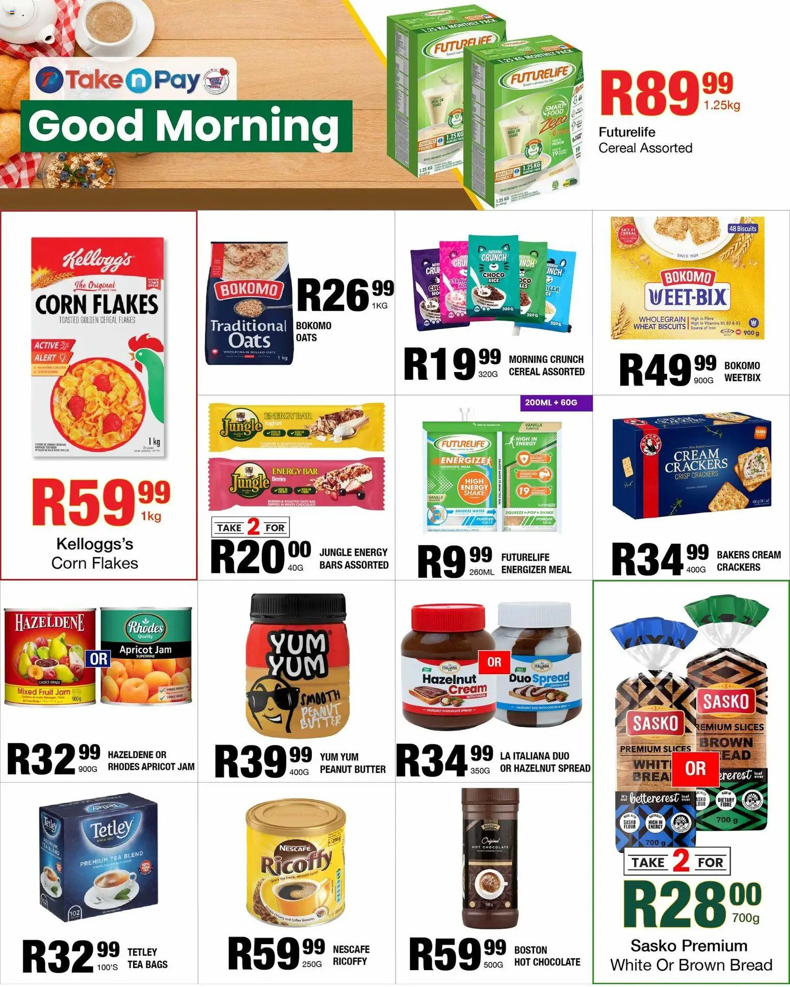 New Take n Pay catalogue – valid from 27.10.2025 | Page: 6 | Products: Vitamins, Powder, Tea, Flakes