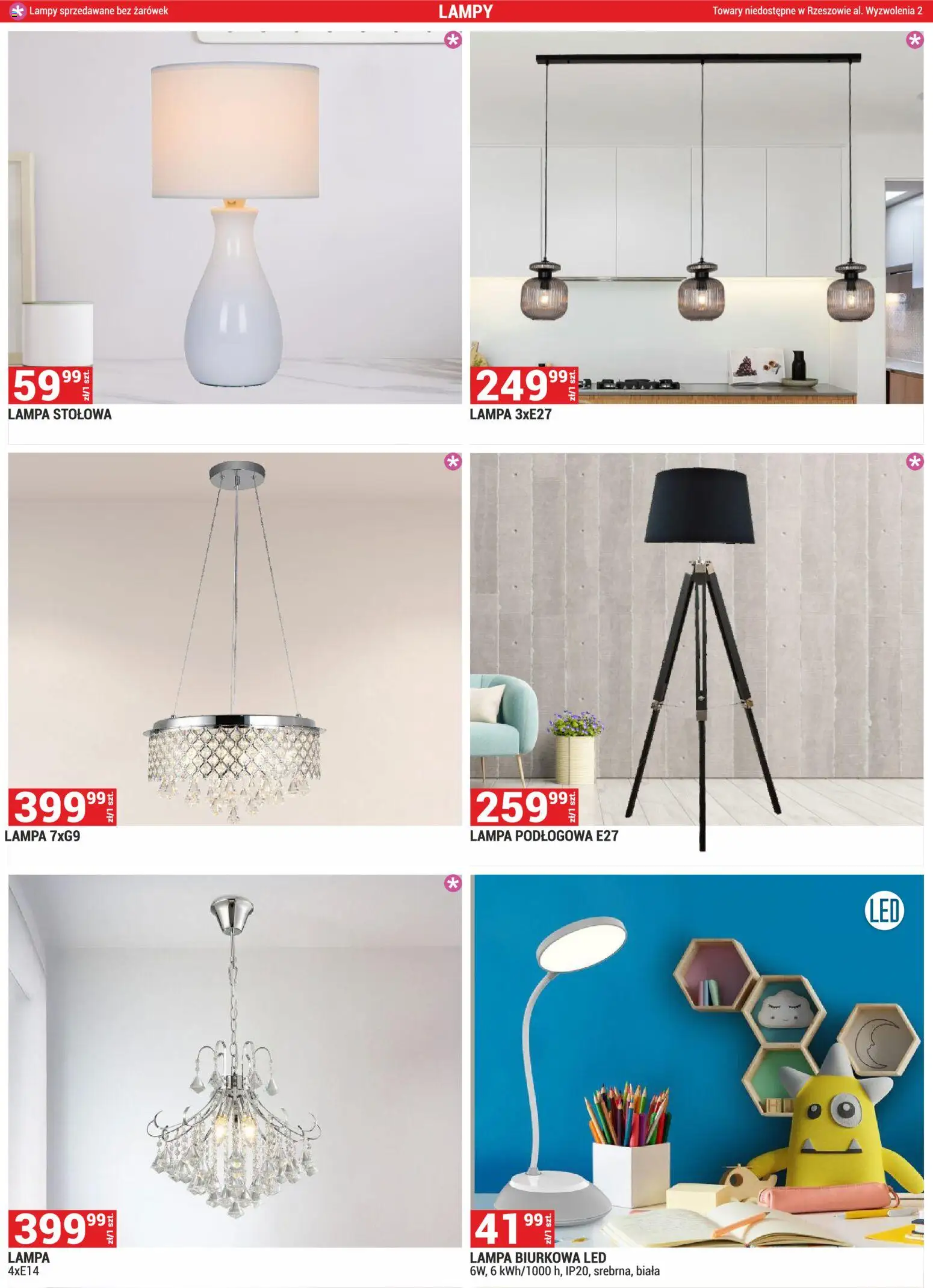 Merkury Market Gazetka od 01.12.2025 | Strona: 19 | Produkty: Lampa