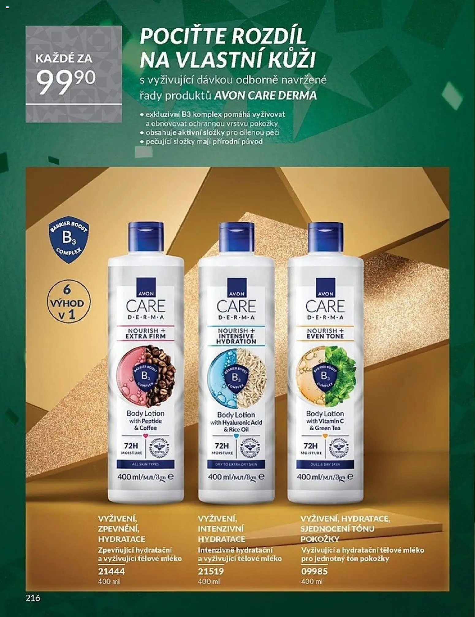Avon Black Friday od 01.11.2025 | Strana: 216 | Produkty: Tělové mléko, Vitamin c, Mléko, Body