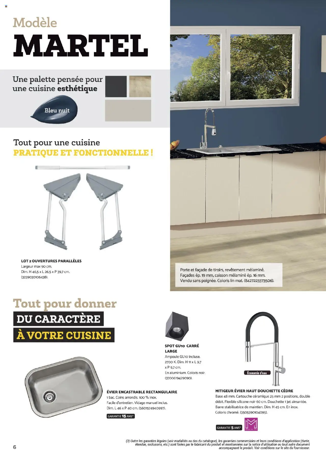 {H1} | Page: 6 | Produits: Base, Porte, Cartouche