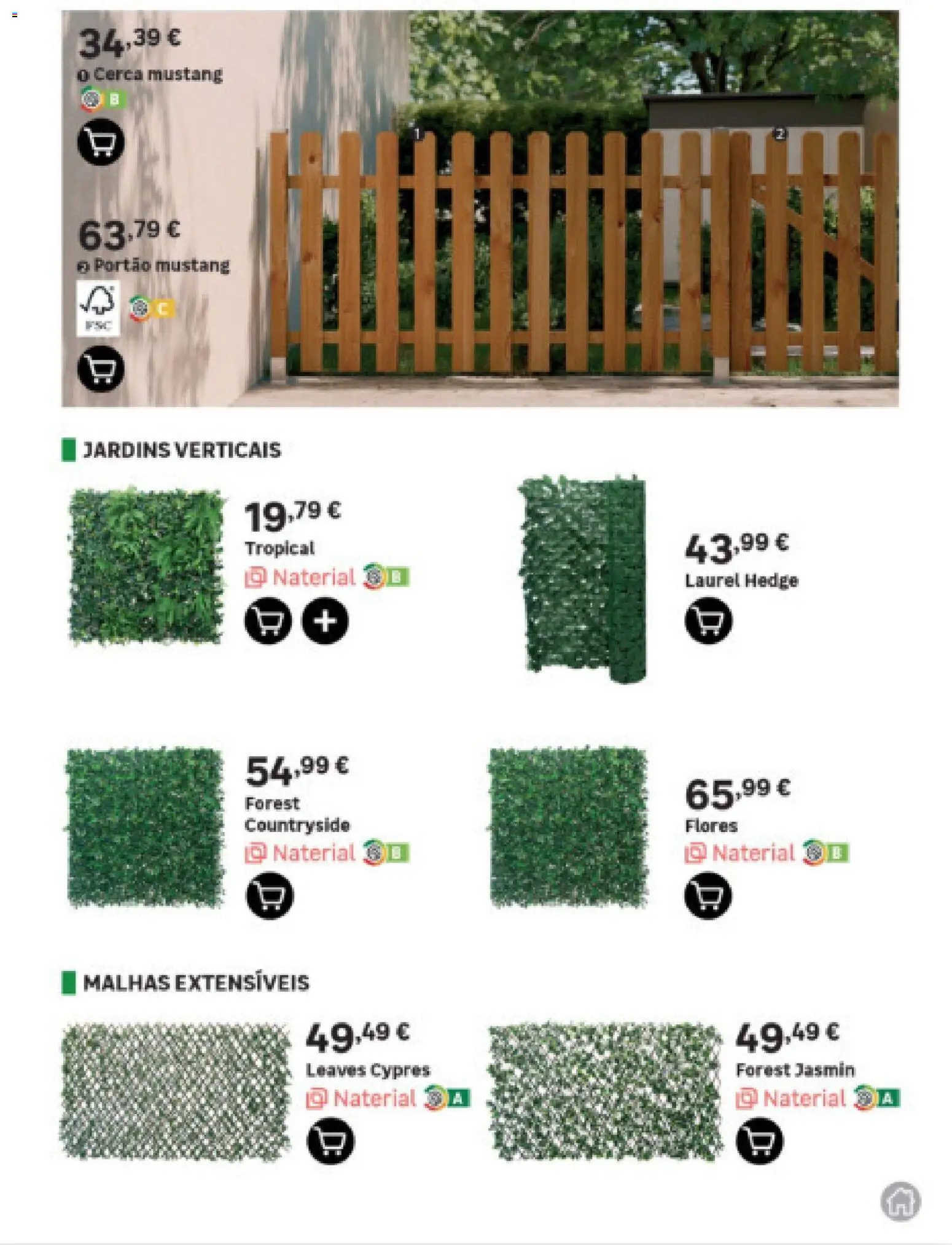 Leroy Merlin Arquipélago dos Açores │ válido de 12.03.2026 | Página: 61 | Produtos: Portão, Flores