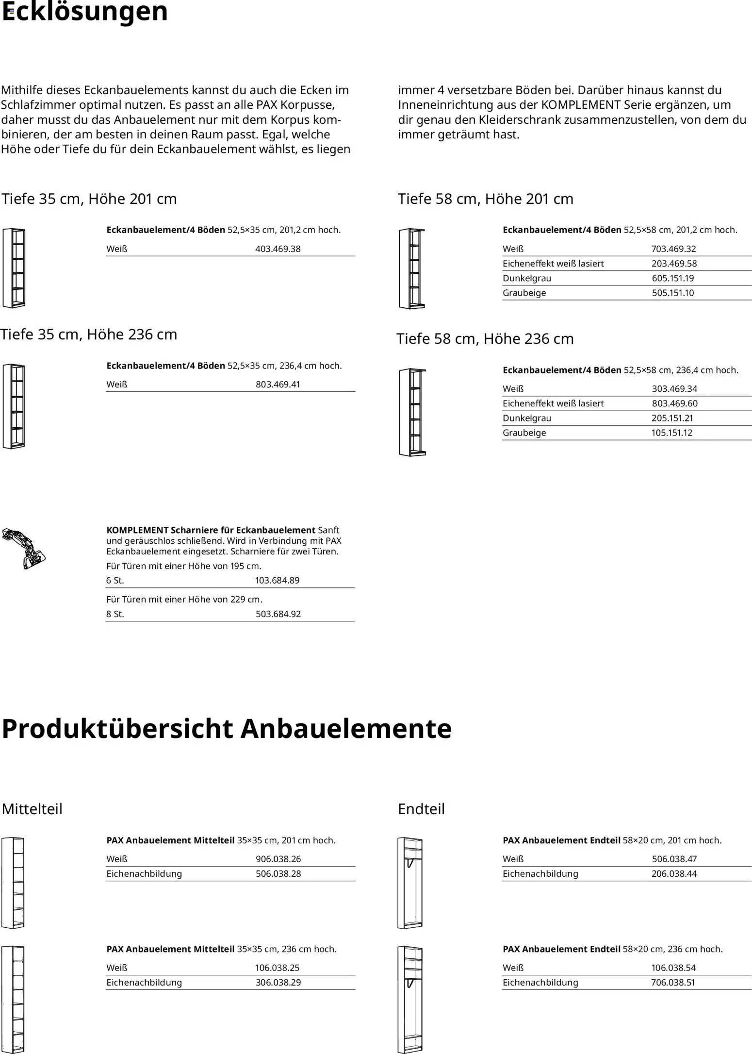 Ikea Individuelles Kleiderschranksystem  – gültig ab 02.01.2026 | Seite: 5 | Produkte: Kleiderschrank