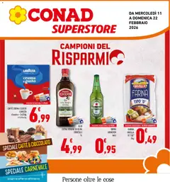 Anteprima del volantino Conad Superstore Campania catalogo valido a partire dal 11.02.2026