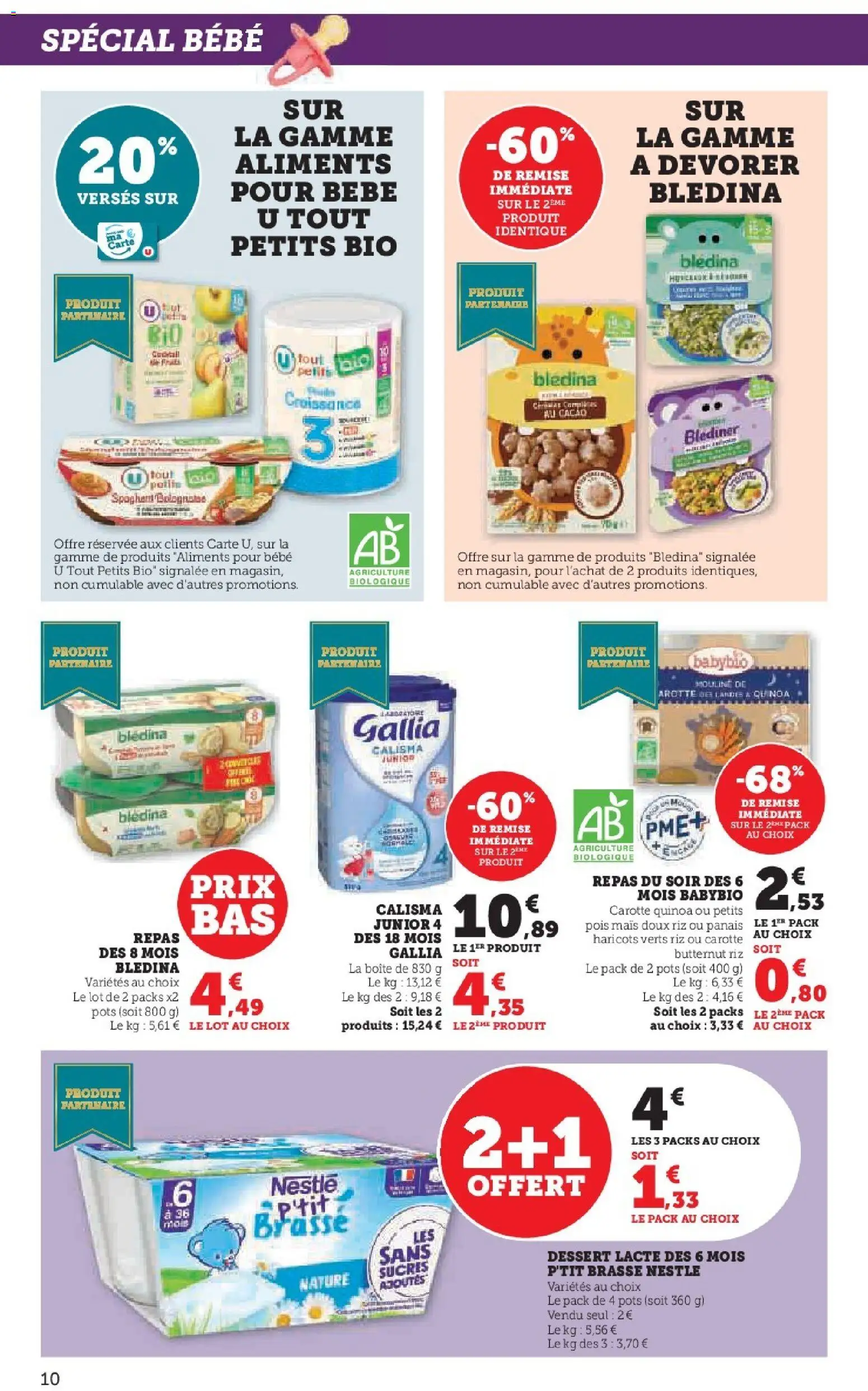 {H1} | Page: 10 | Produits: Quinoa, Pois, Butternut, Carotte