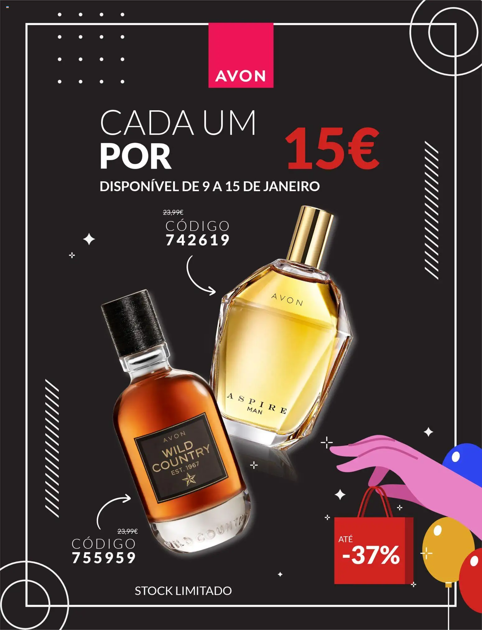 Avon - Chegaram │ válido de 09.01.2026 | Página: 4 | Produtos: Eau de toilette