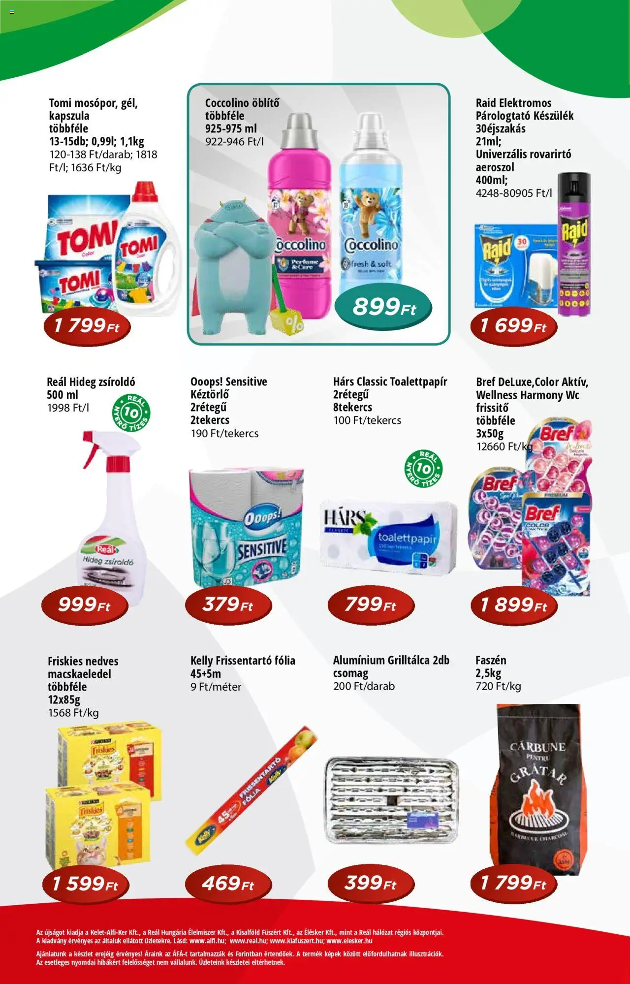 Reál akciós ujság - amely érvényes a következő dátumtól: 18.06.2025 | Oldal: 8 | Termékek: Grilltálca, Grill, Párologtató, WC