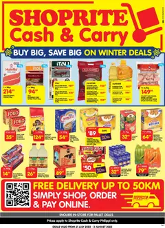 Preview of Shoprite specials valid from 21.07.2025