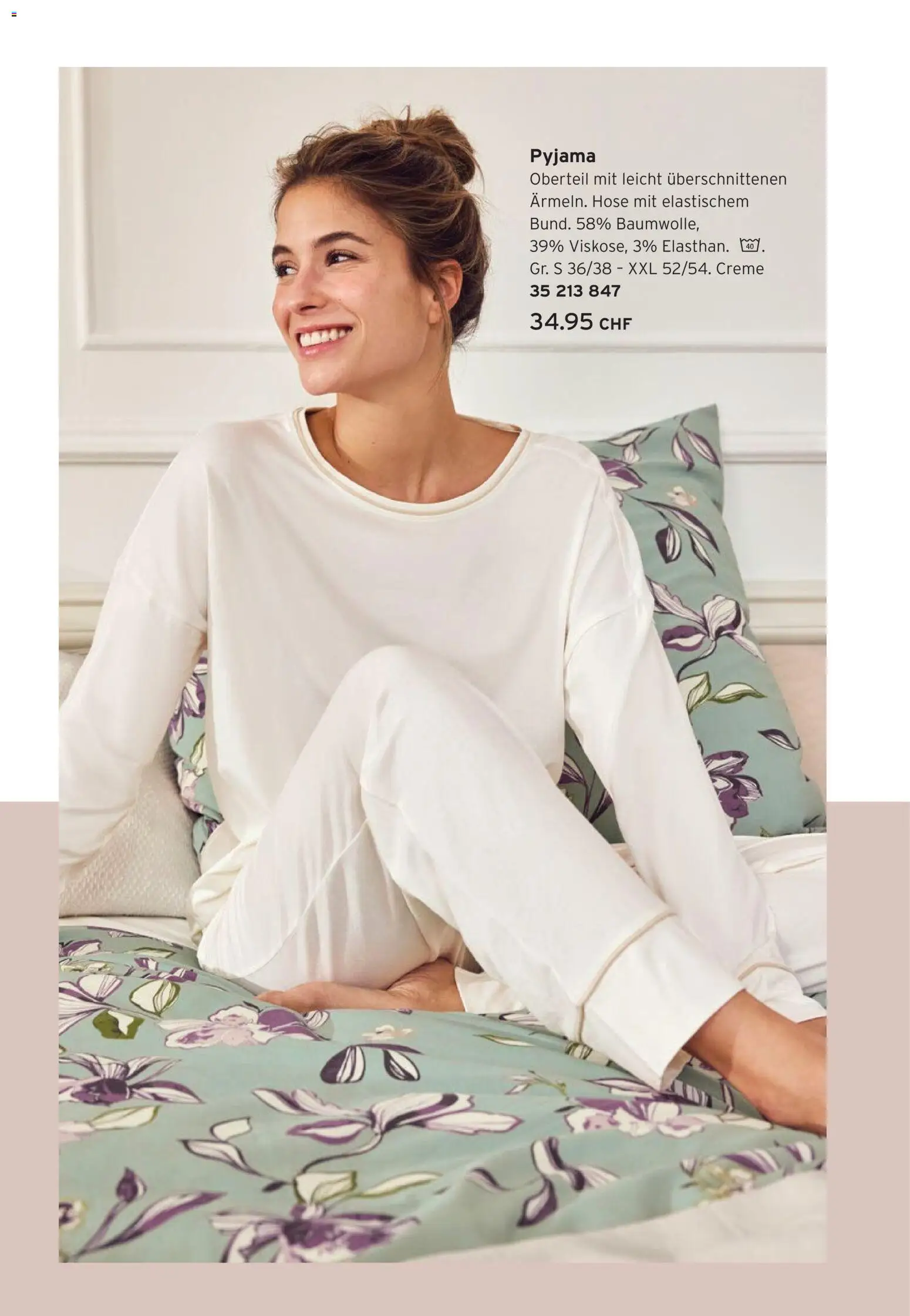 Tchibo aktionen Feminin – gültig ab 12.03.2026 | Seite: 19 | Produkte: Hose, Pyjama, Creme