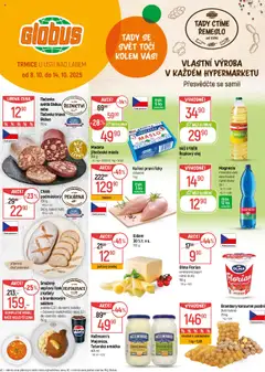 Náhled letáku Globus leták - Trmice od 08.10.2025