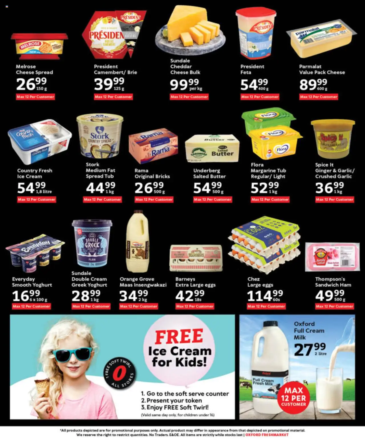 Oxford Freshmarket Specials │ valid from 06.08.2025 | Page: 14 | Products: Yoghurt, Cheese, Cream, Garlic