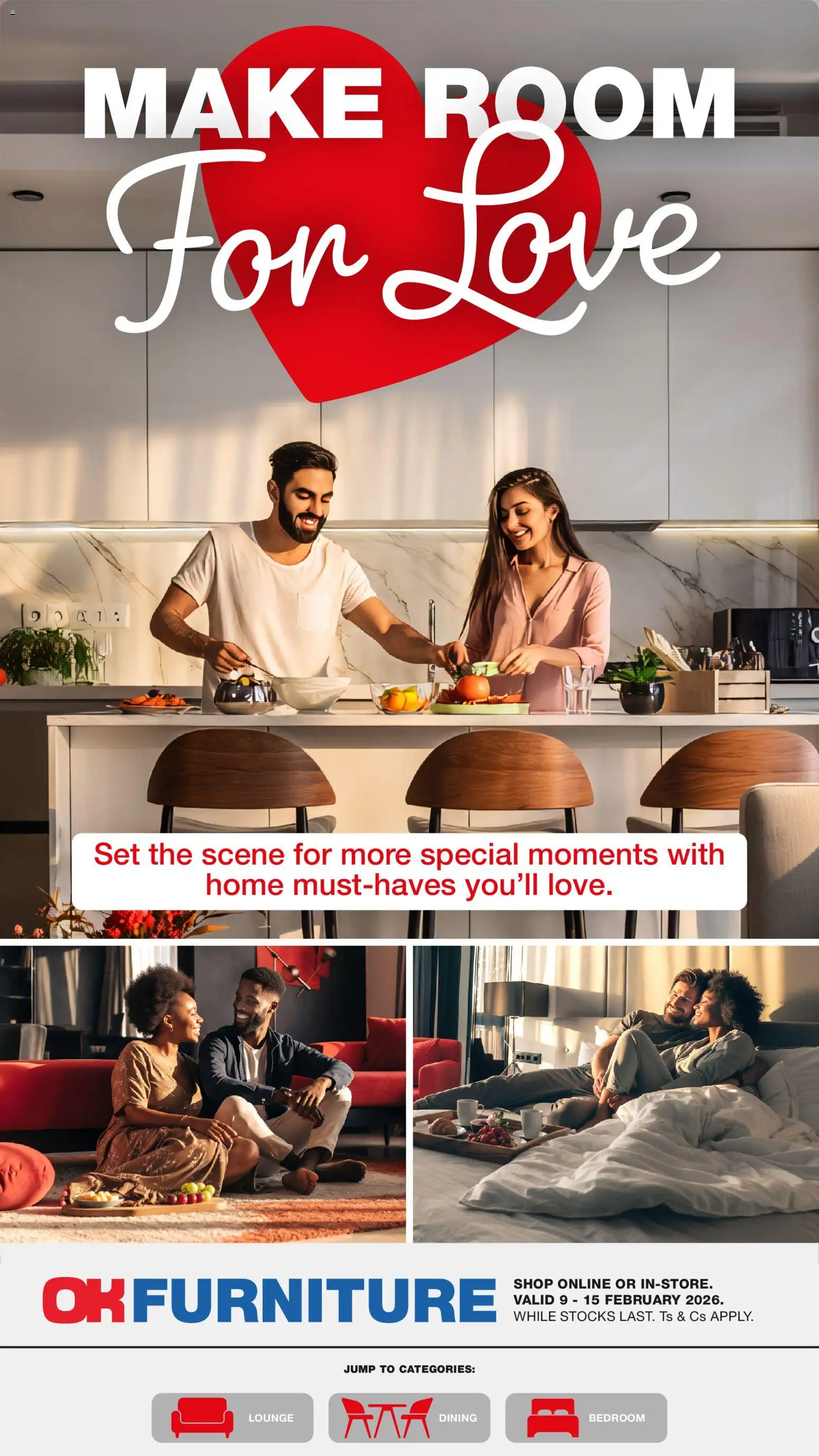 New OK Furniture catalogue – valid from 09.02.2026 | Page: 1