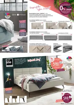 Zurbrüggen - Set One by Musterring ab 22.12.2025 gültig | Seite: 9 | Produkte: Boxspringbett, Polsterbett, Topper, Bettwäsche