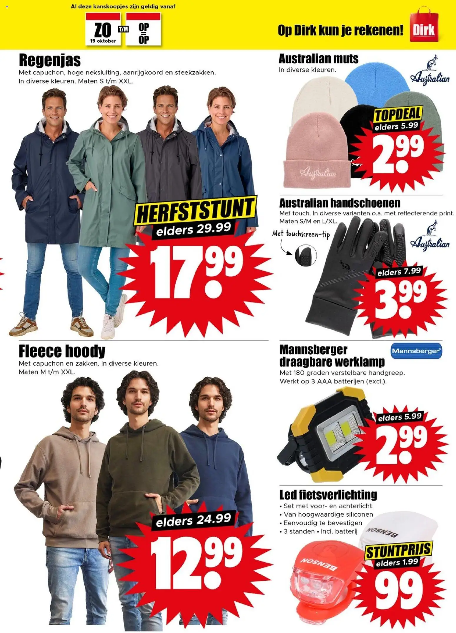 {H1} | Pagina: 31 | Producten: Regenjas, Handschoenen, Batterij, Batterijen