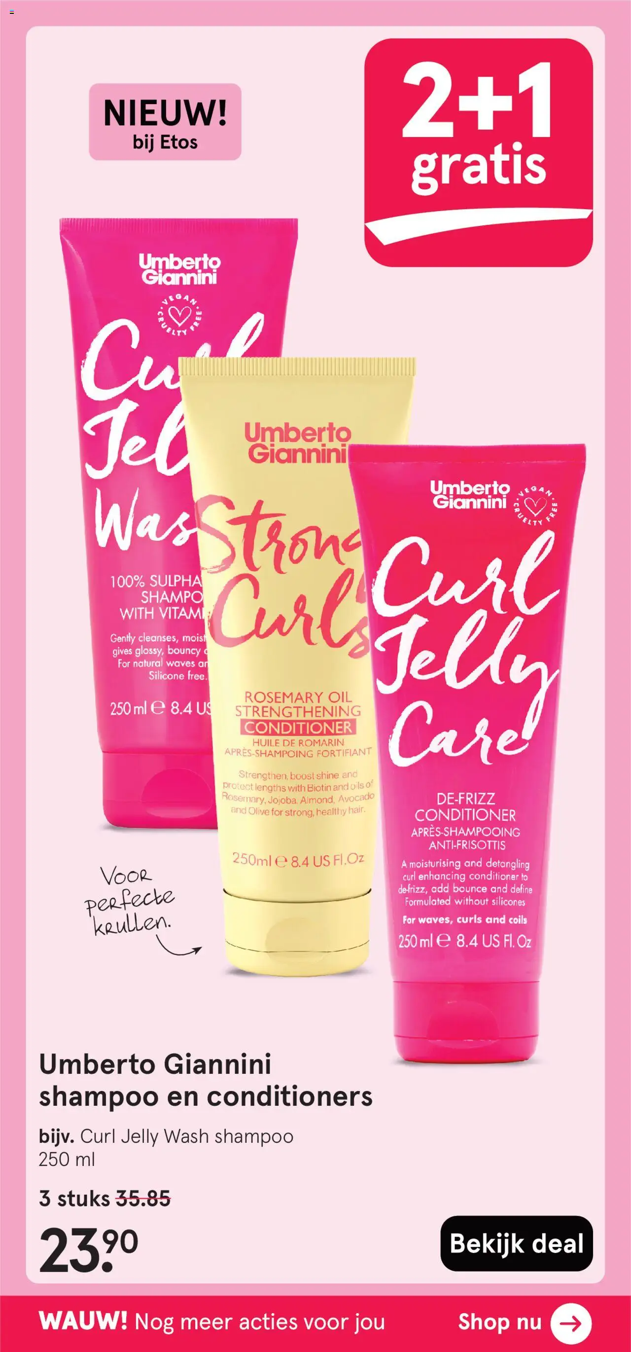  | Pagina: 71 | Producten: Avocado, Boost, Shampoo, Conditioner