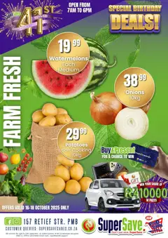 Super Save specials catalogue – valid from 16.10.2025
