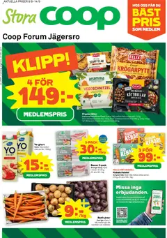 Coop Forum - Marieberg - Förhandsvisning av reklamblad från butik Coop Forum aktuell från 08.09.2025