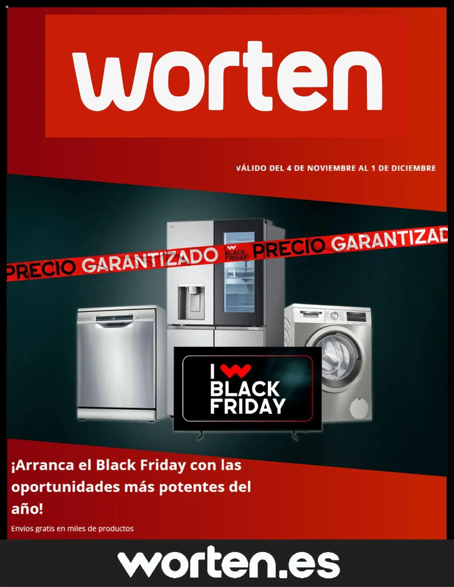 Worten Black Friday │ válido desde el 04.11.2025 | Página: 1