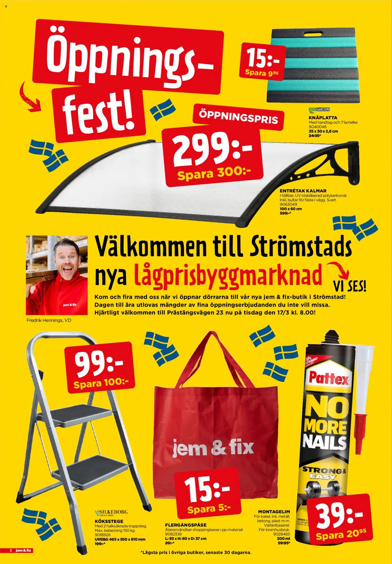 Jem & Fix reklamblad aktuell från 17.03.2026 | Sida: 2
