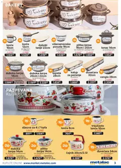 Metalac Market katalog - pregled Metalac Market kataloga - važi od 01.12.2025 | Strana: 3