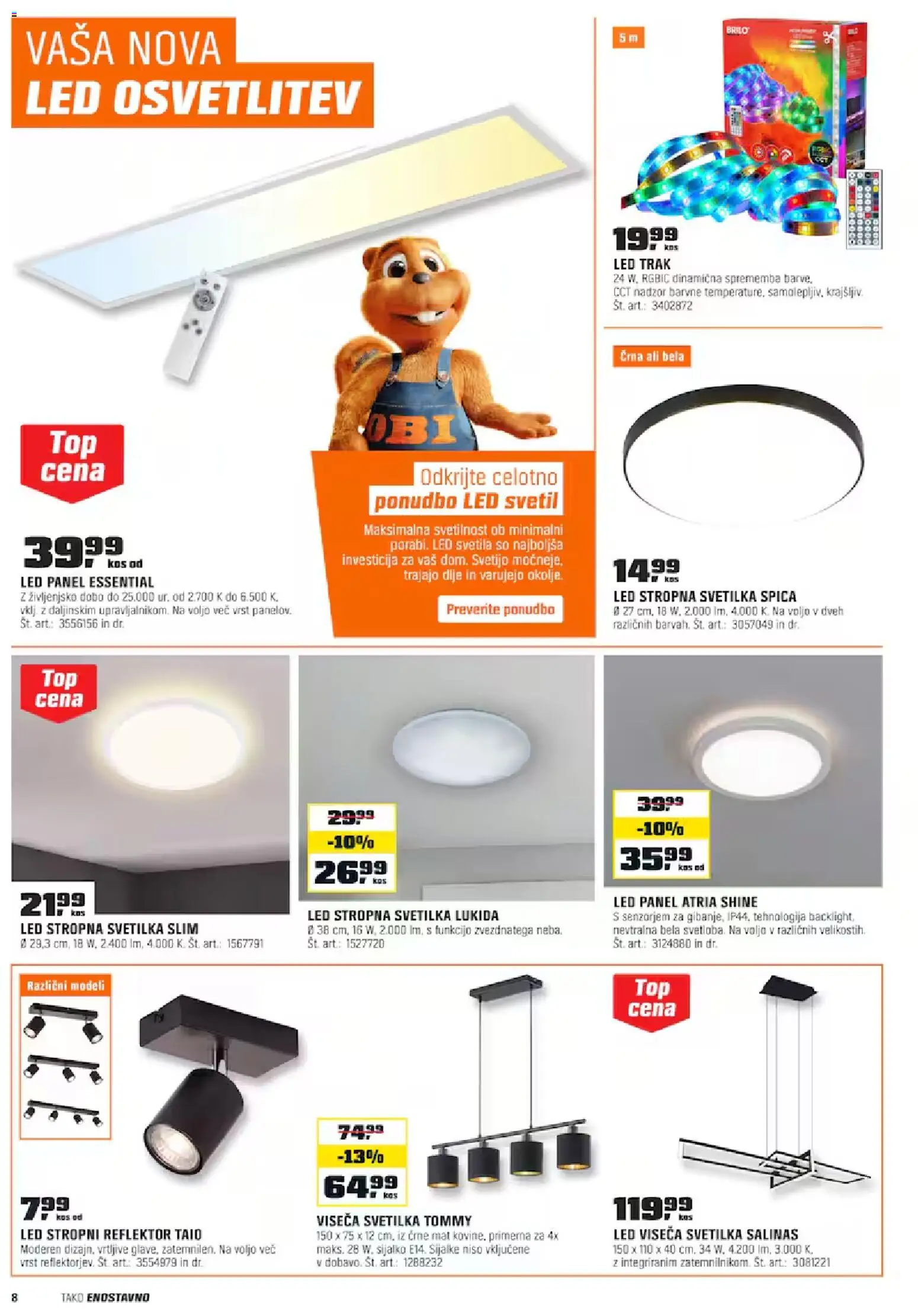 Novi OBI katalog ponudbe – veljaven od 03.02.2026 | Stran: 8